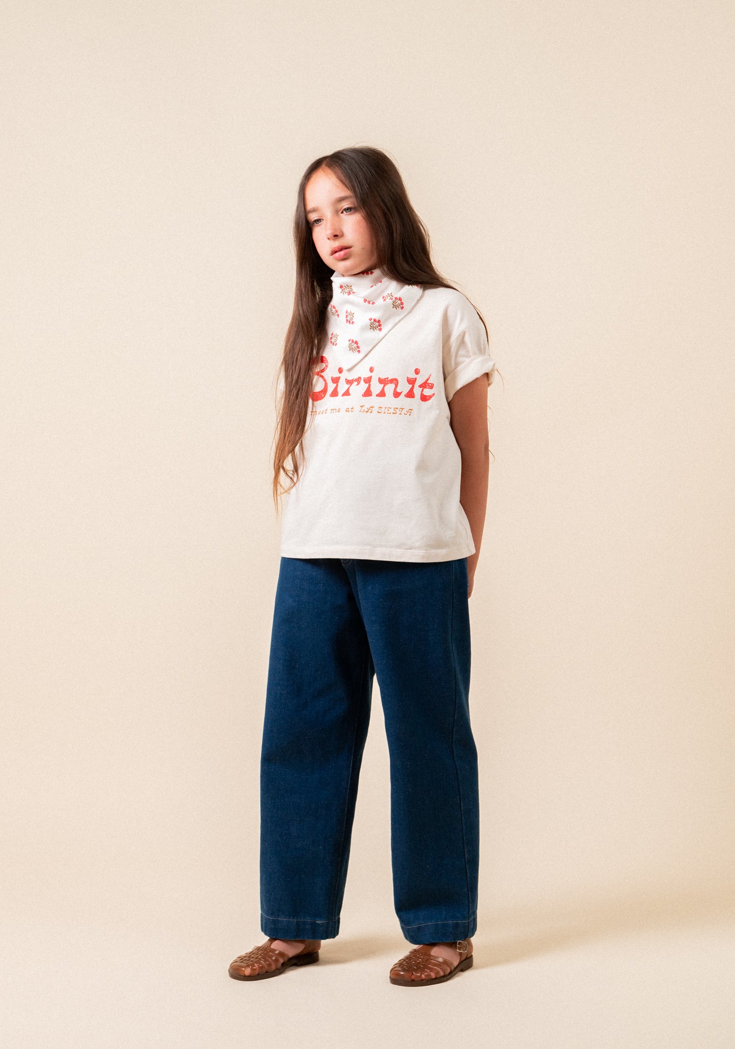 Camiseta cruda Birinit niña
