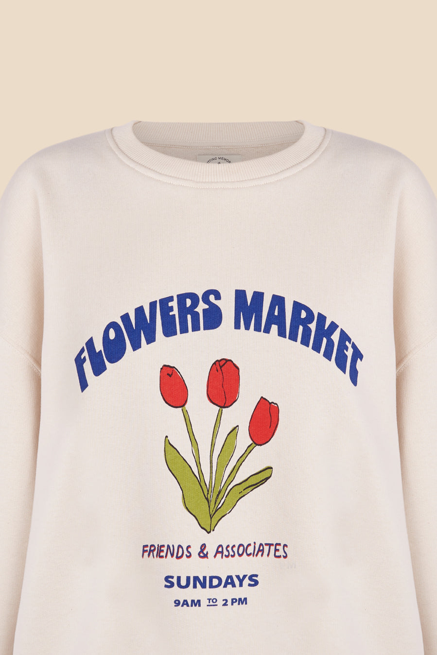 Sudadera de mujer Flowers Market