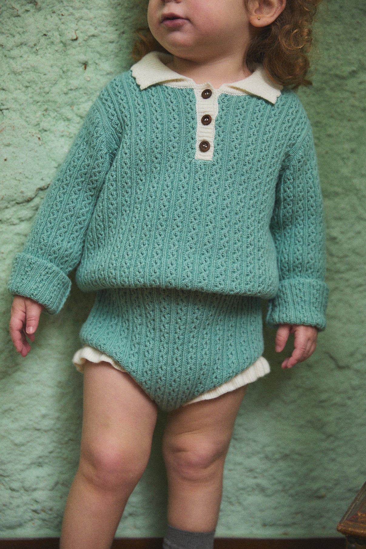 Mint Biri knit sweater baby