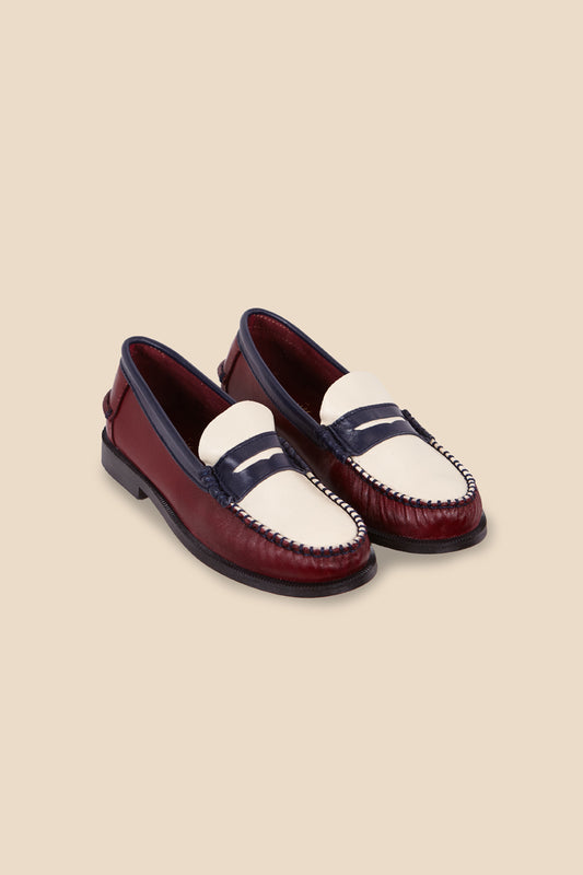 Mocasín bicolor