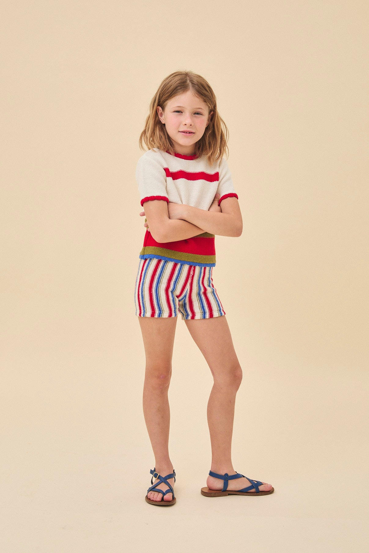 Miranda stripes shorts