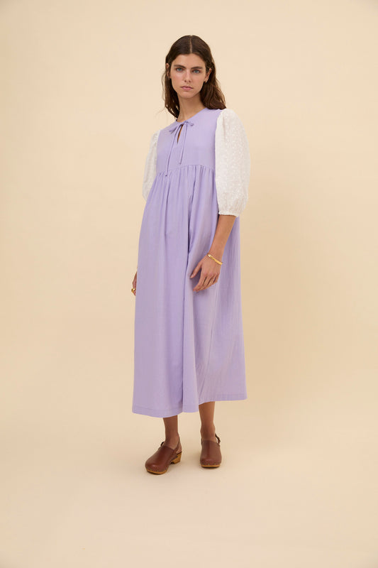 Woman Lavander dress