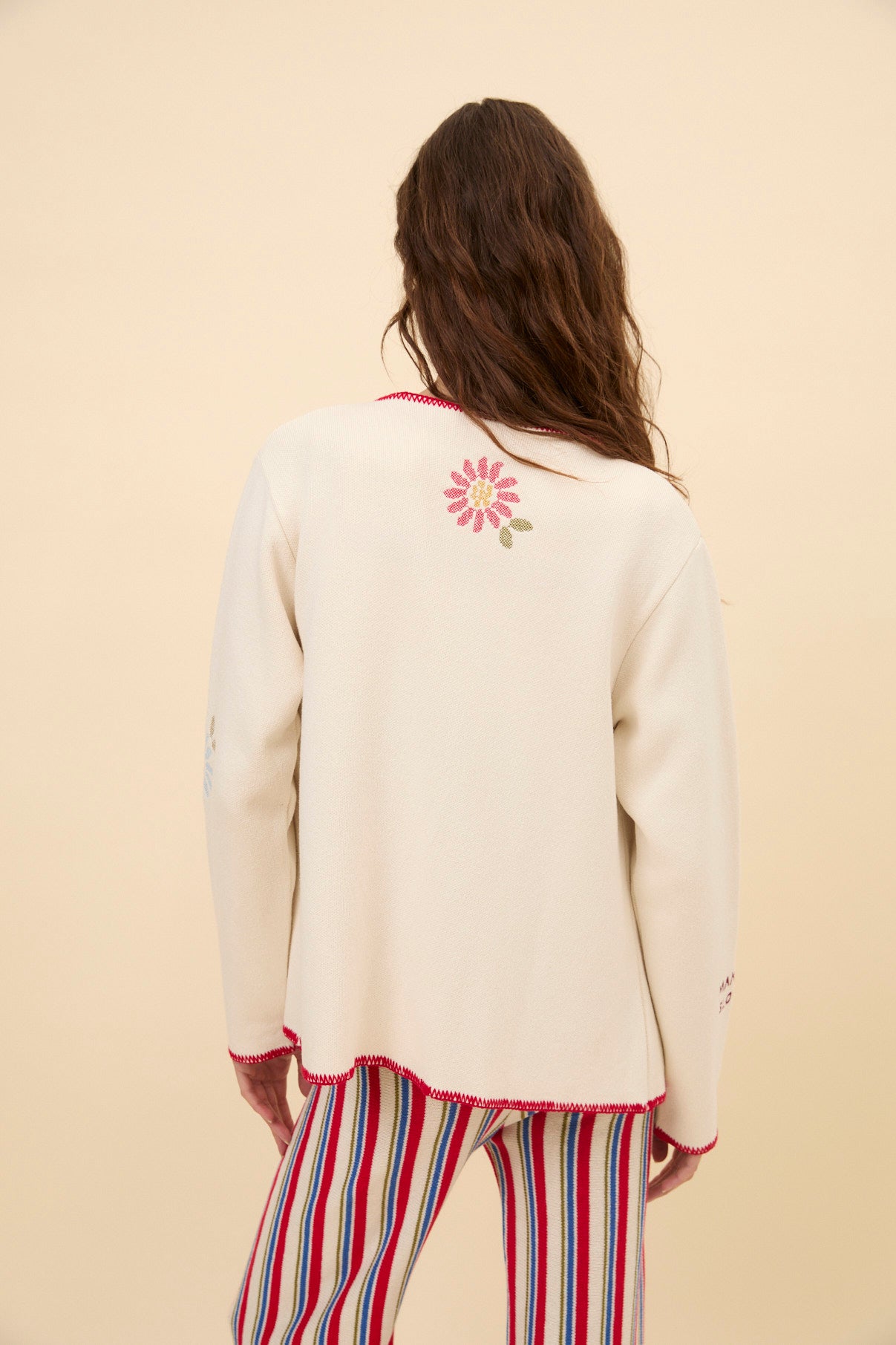 Woman Ortigueira embroidered jacket