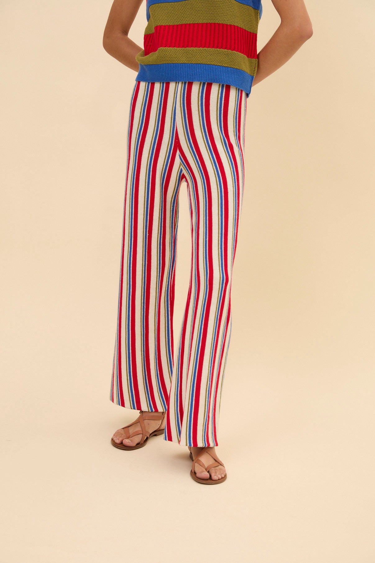 Woman Miranda stripes pants