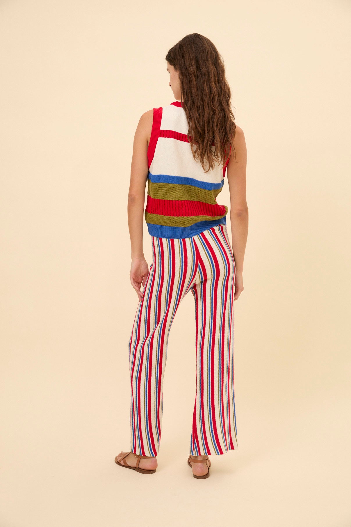 Woman Miranda stripes pants