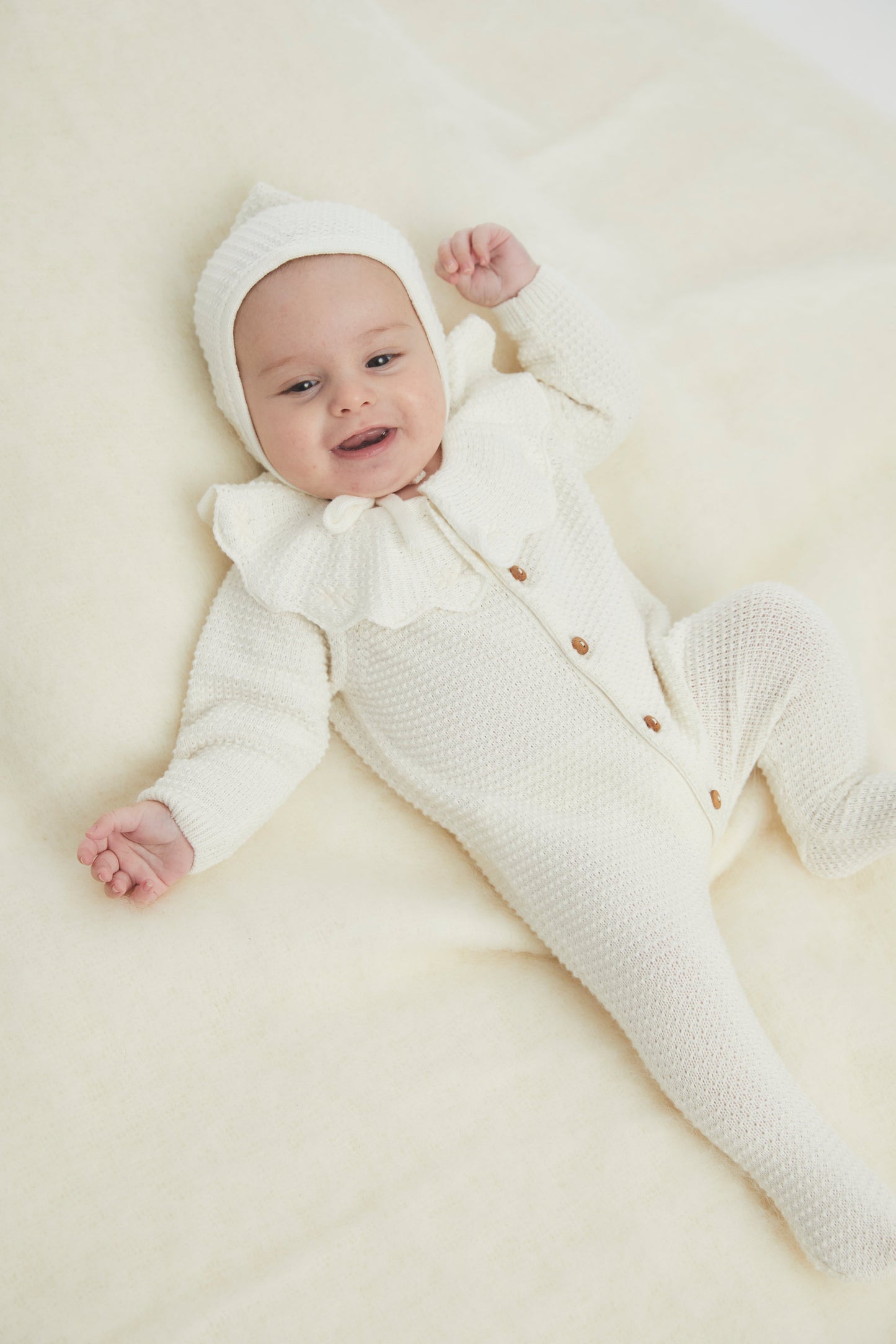 Pelele punto cashmere new born