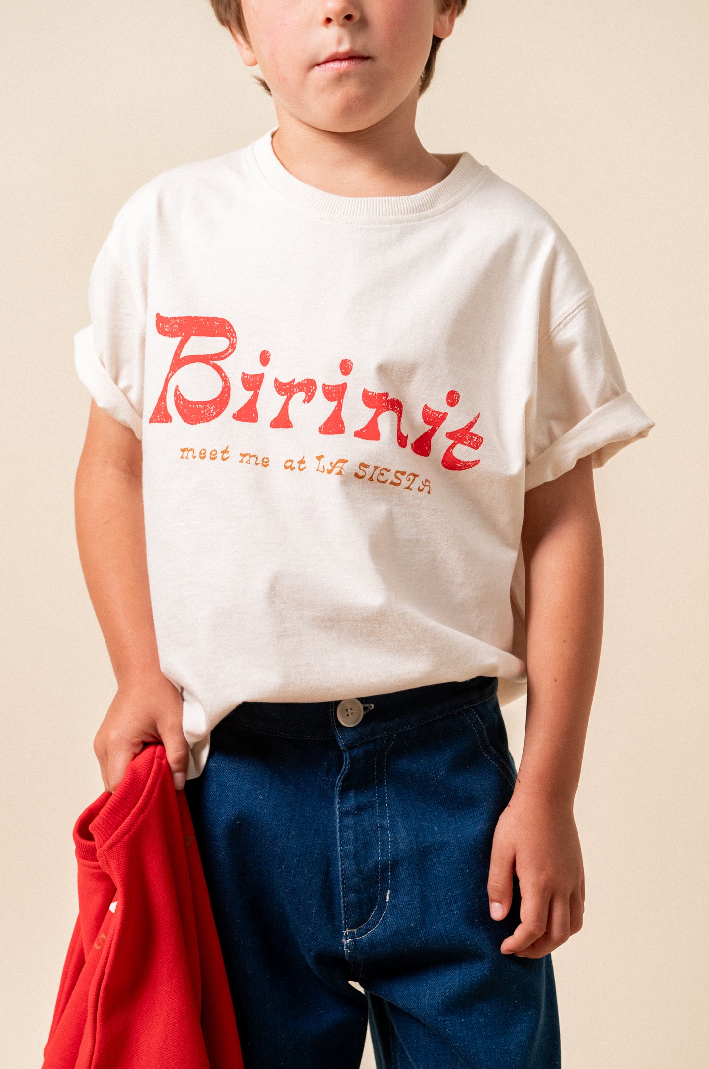 Birinit Ivory t-shirt boy