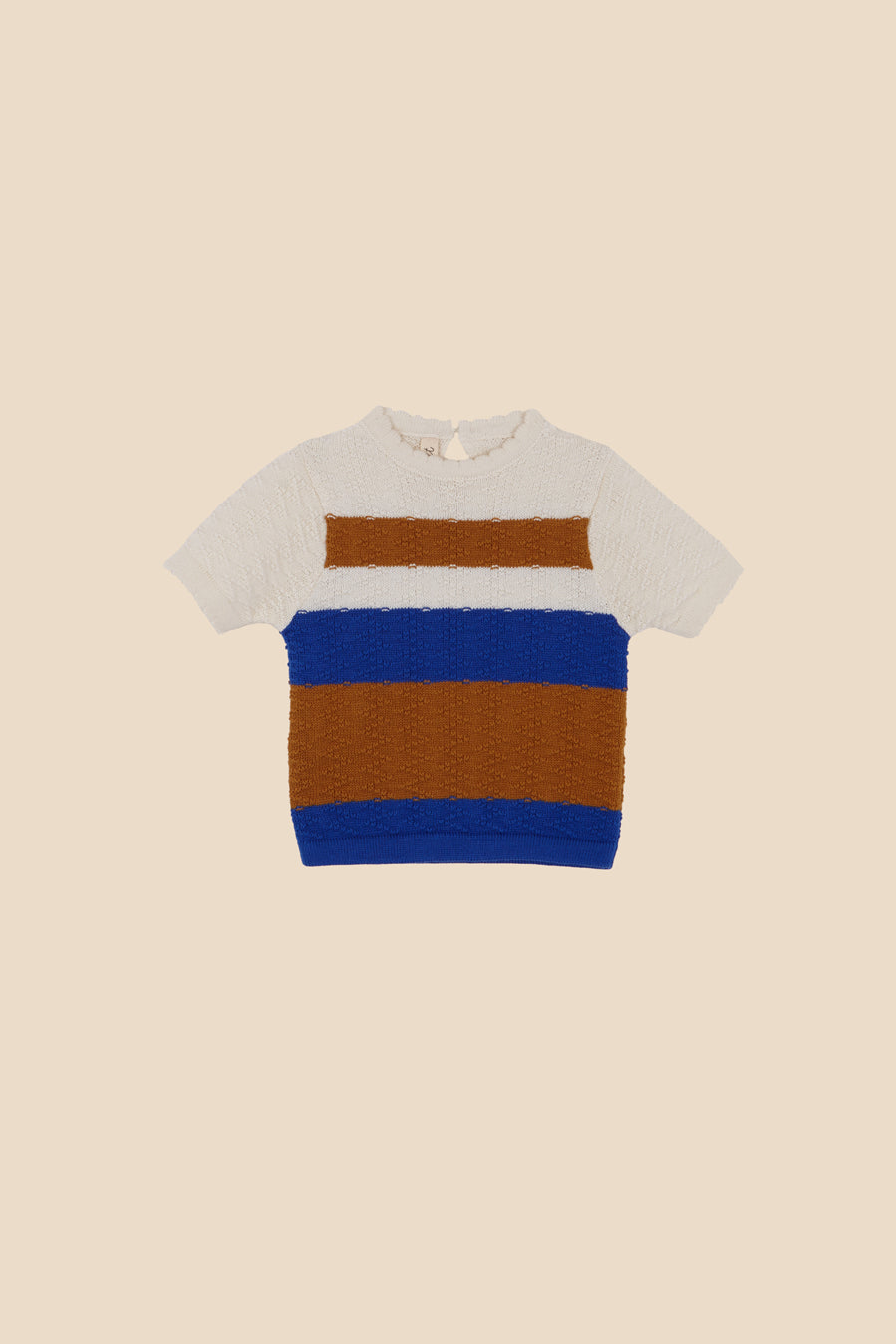 Caramel knit sweater baby