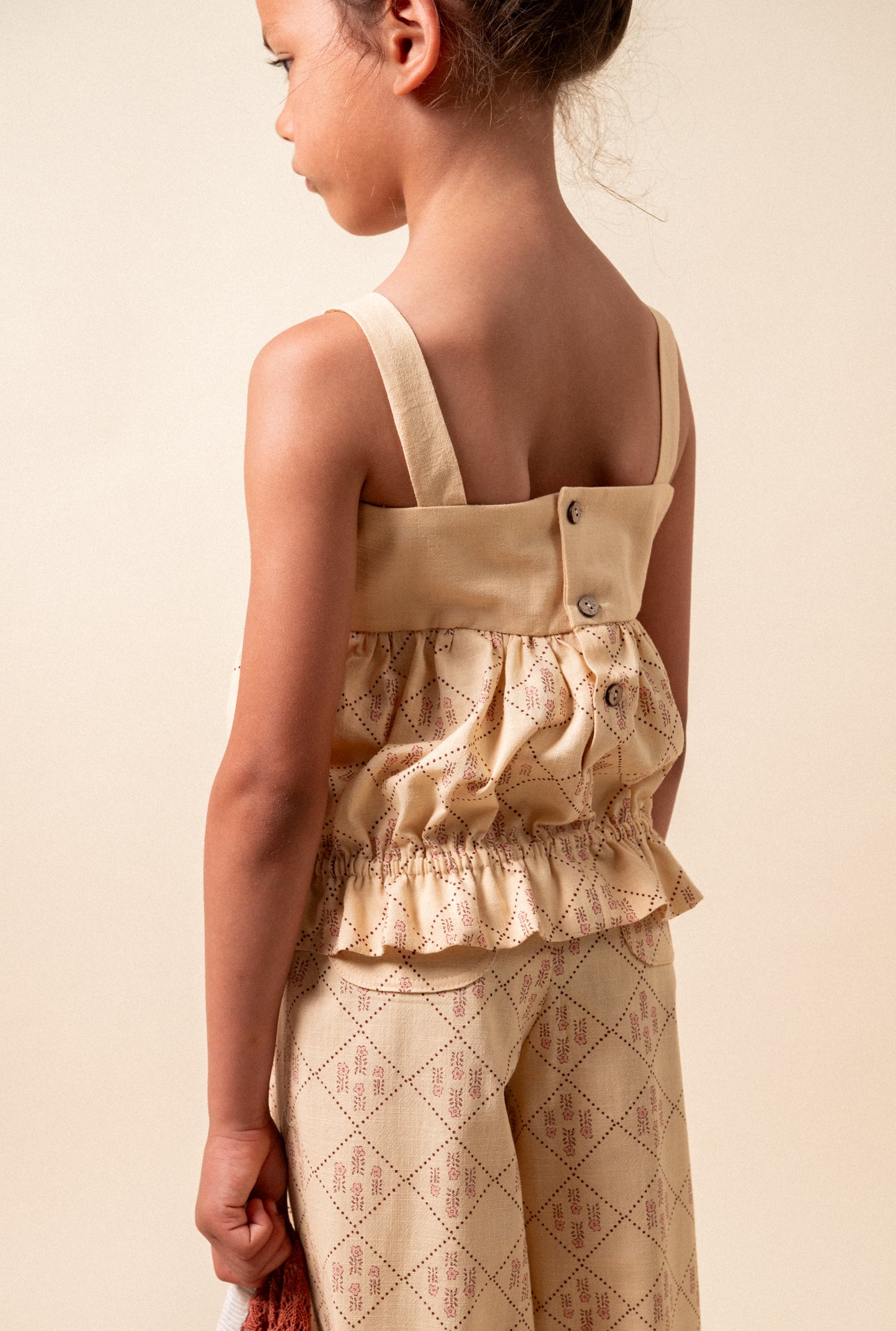 Castelflorite embroidered top girl