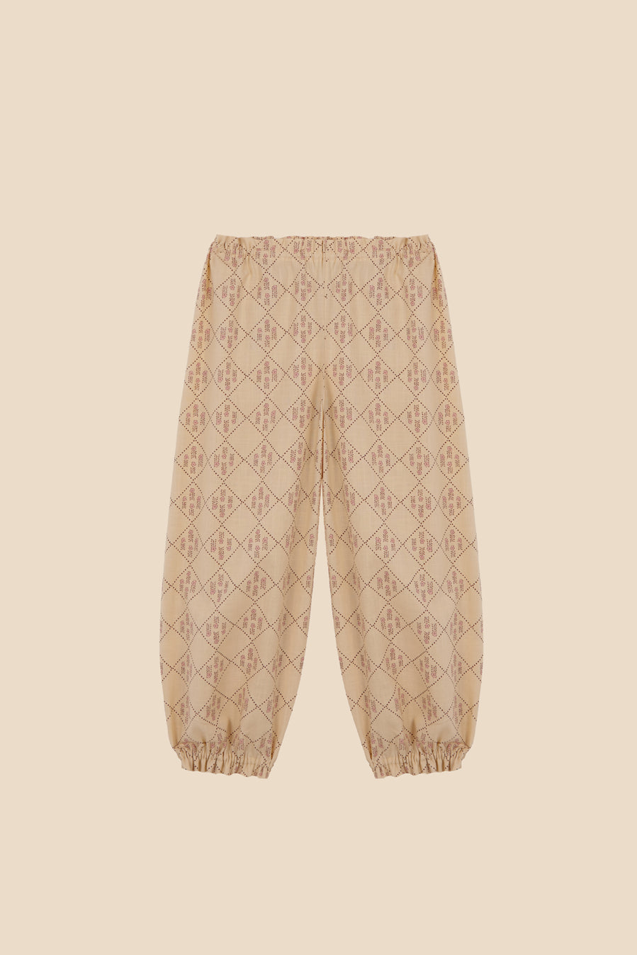 Castelflorite long baggy pants girl