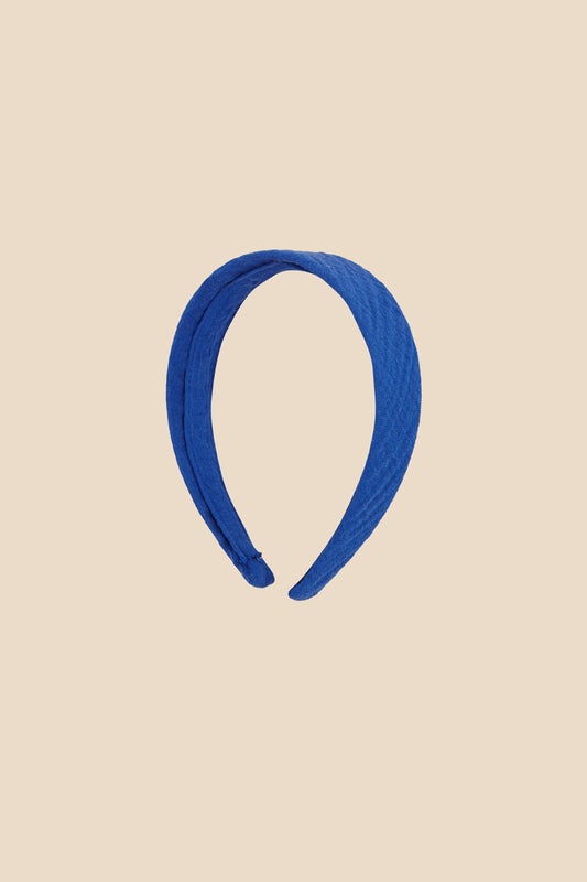 Cobalt flat headband