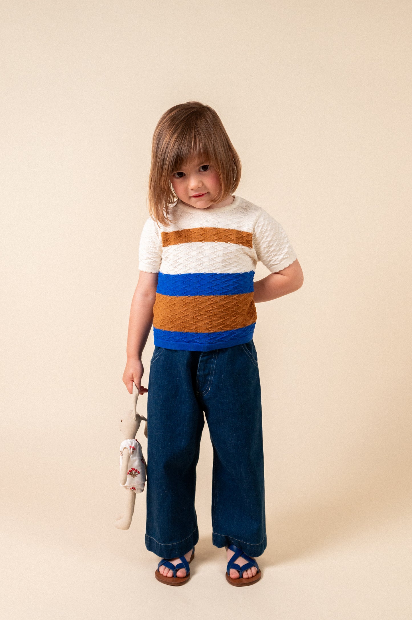 Pantalón largo denim bebé