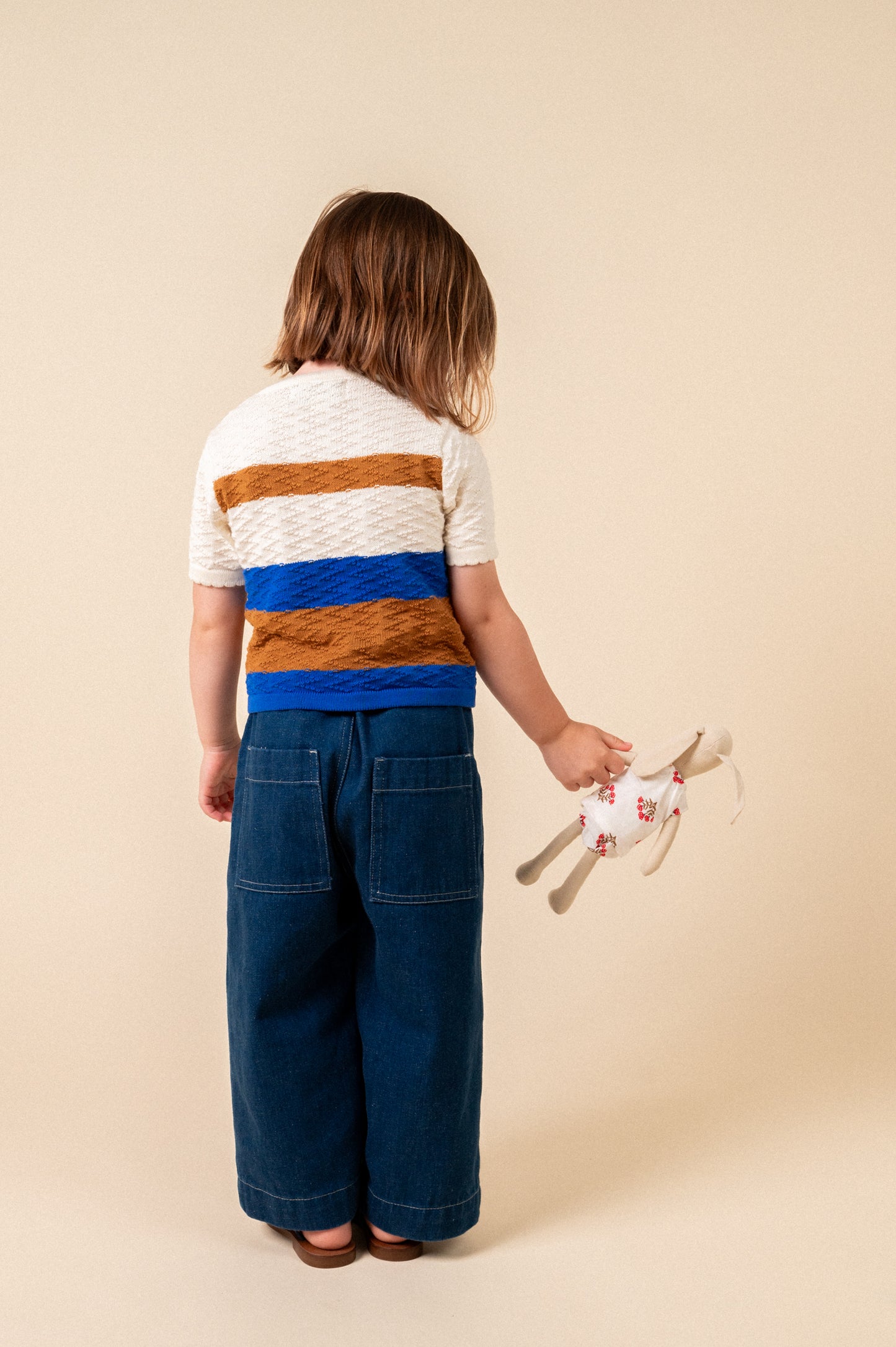 Pantalón largo denim bebé