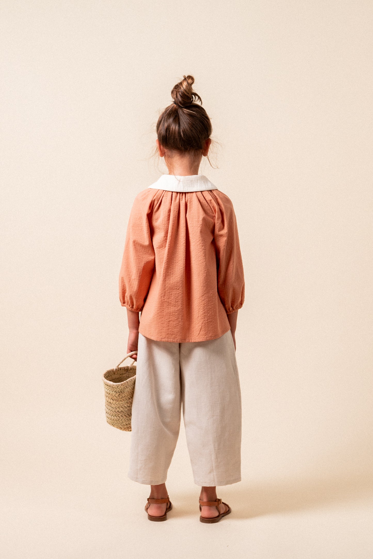 Dessert embroidered blouse girl