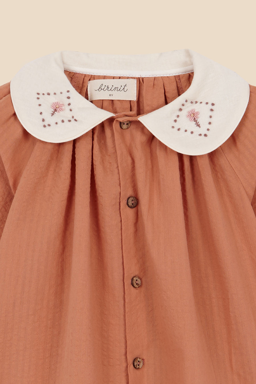 Dessert embroidered blouse girl