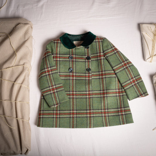 Velazquez stripes coat baby neck baby