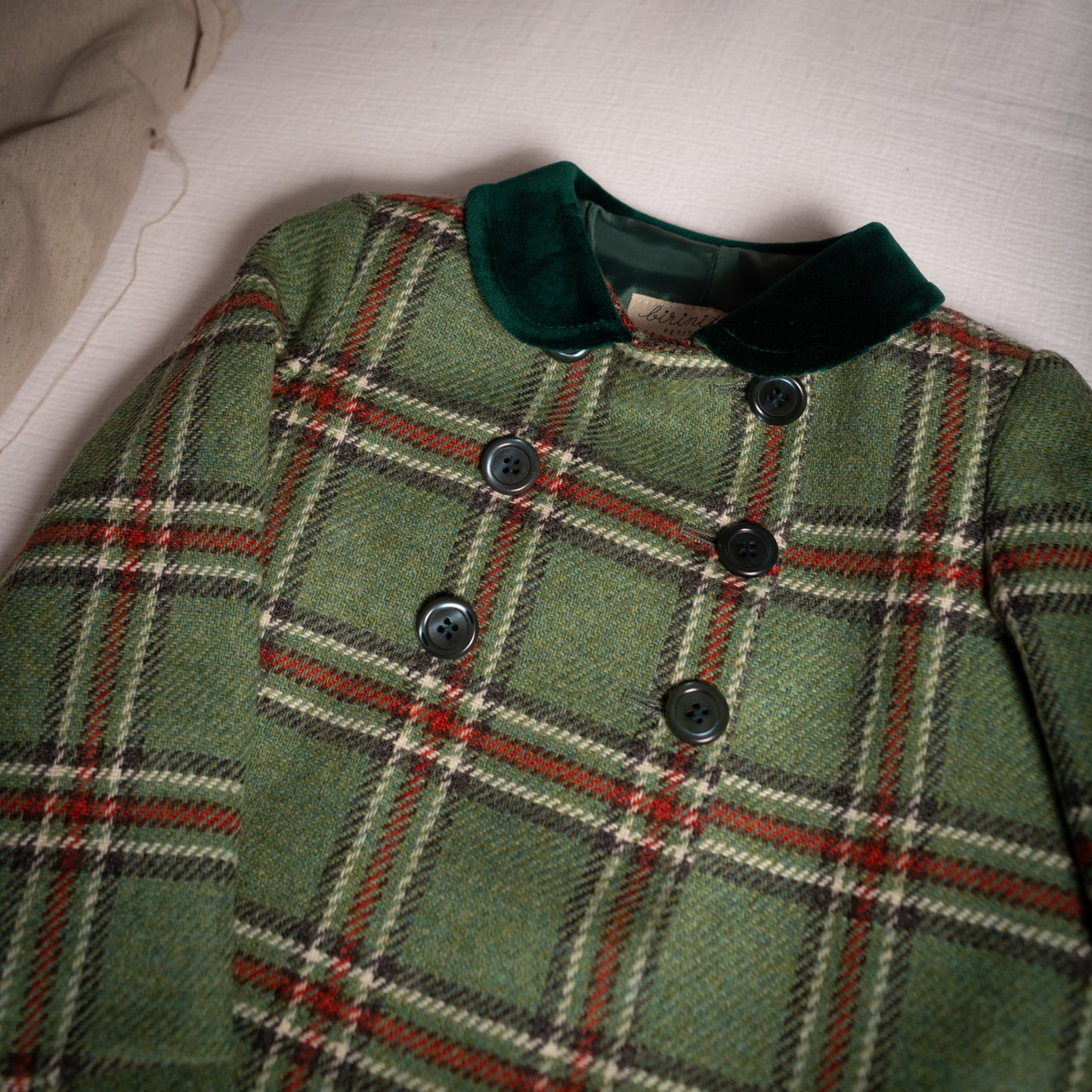 Velazquez stripes coat baby neck baby