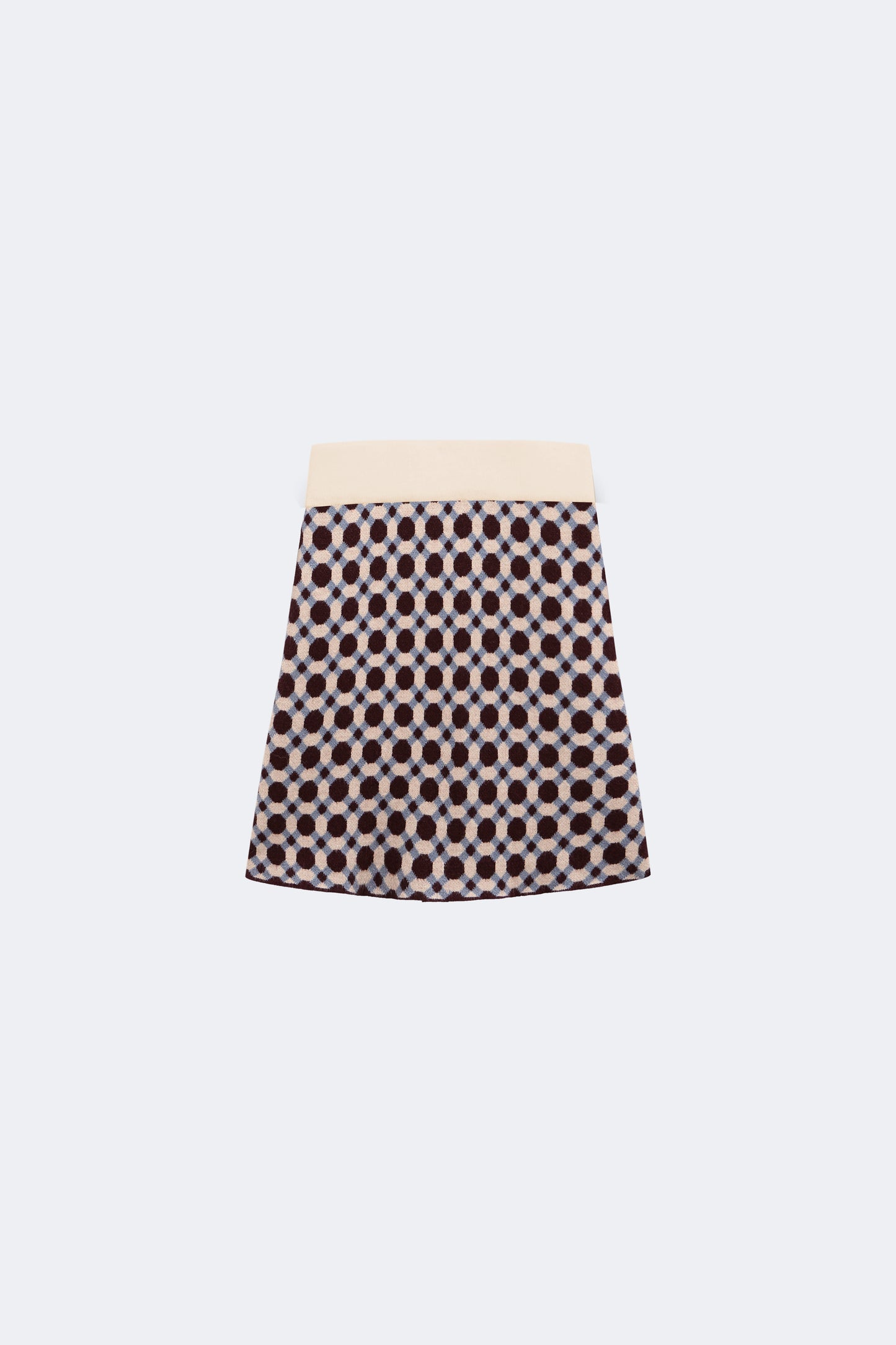 Mini falda punto Geometric niña
