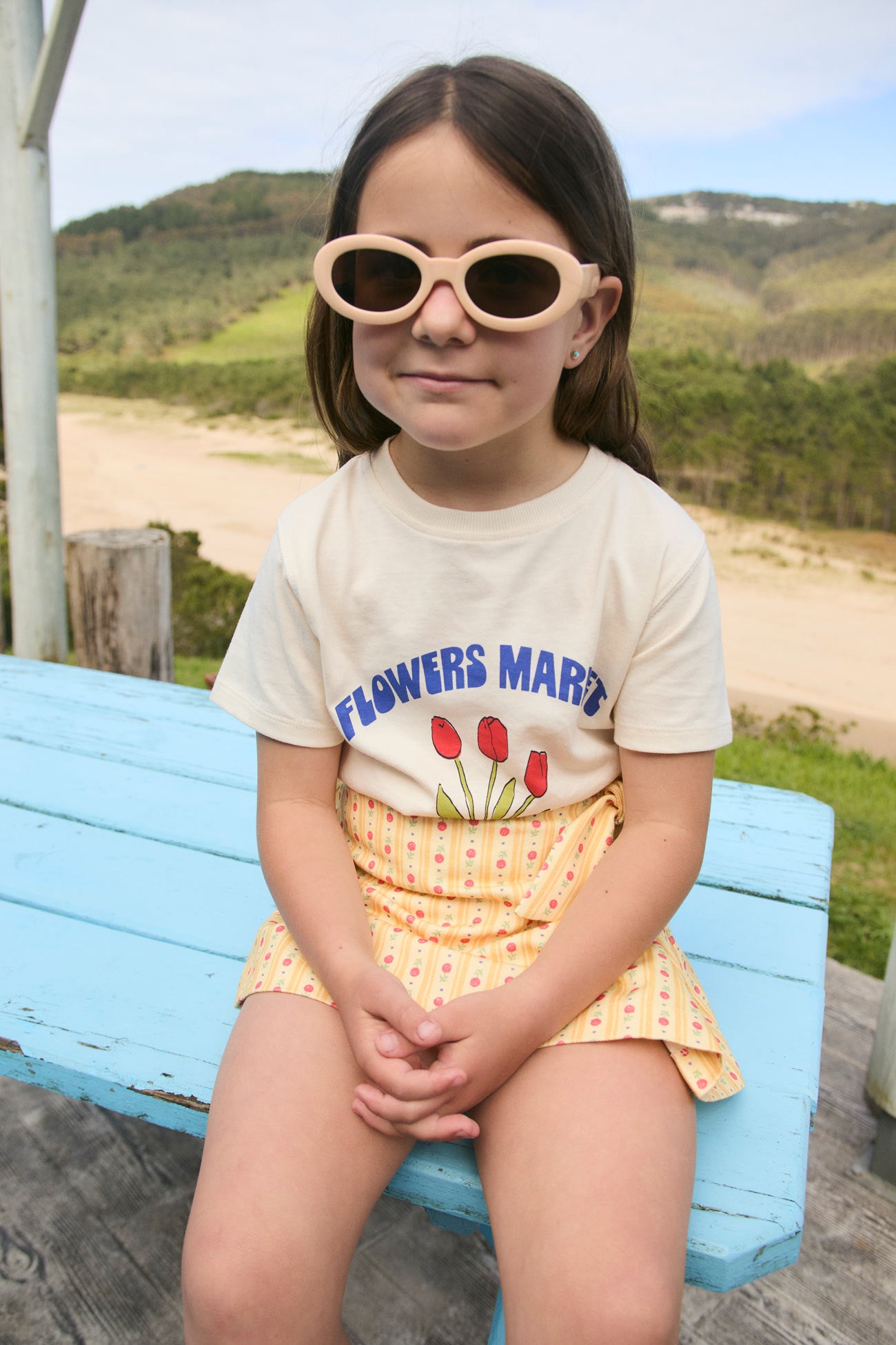 Camiseta Flowers Market girl