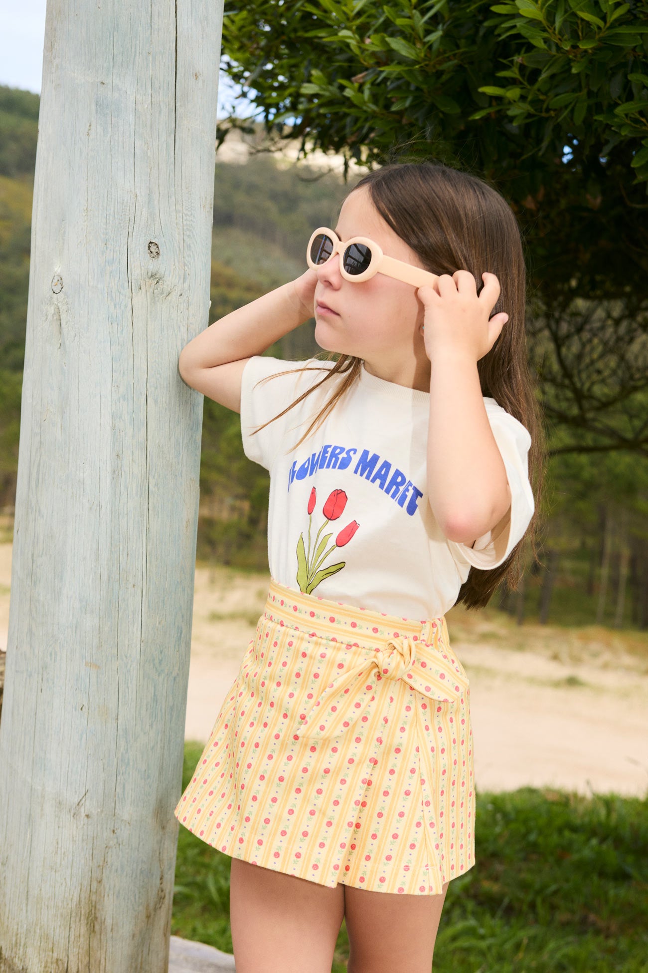 Camiseta Flowers Market girl