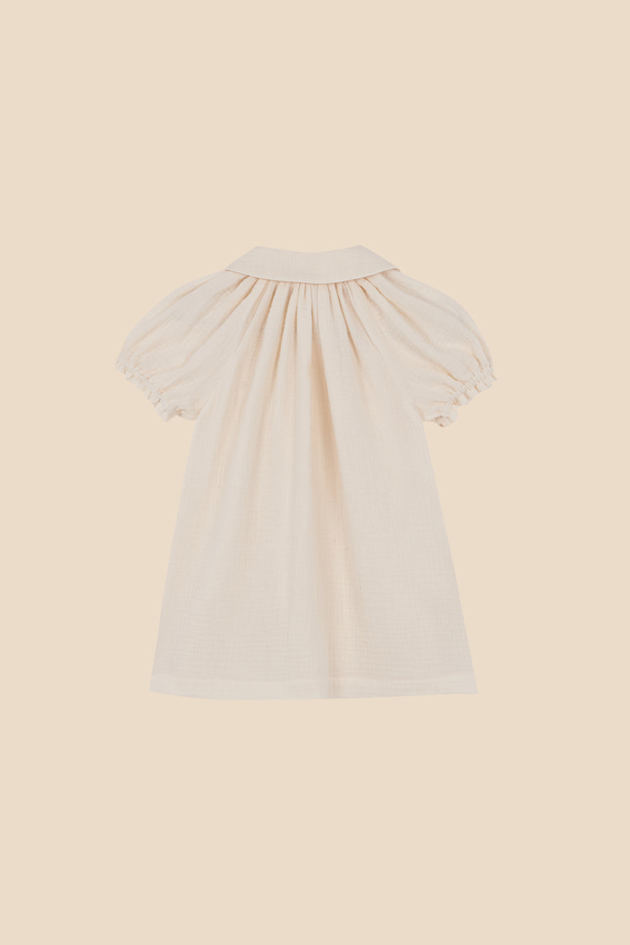 Ivory embroidered blouse girl
