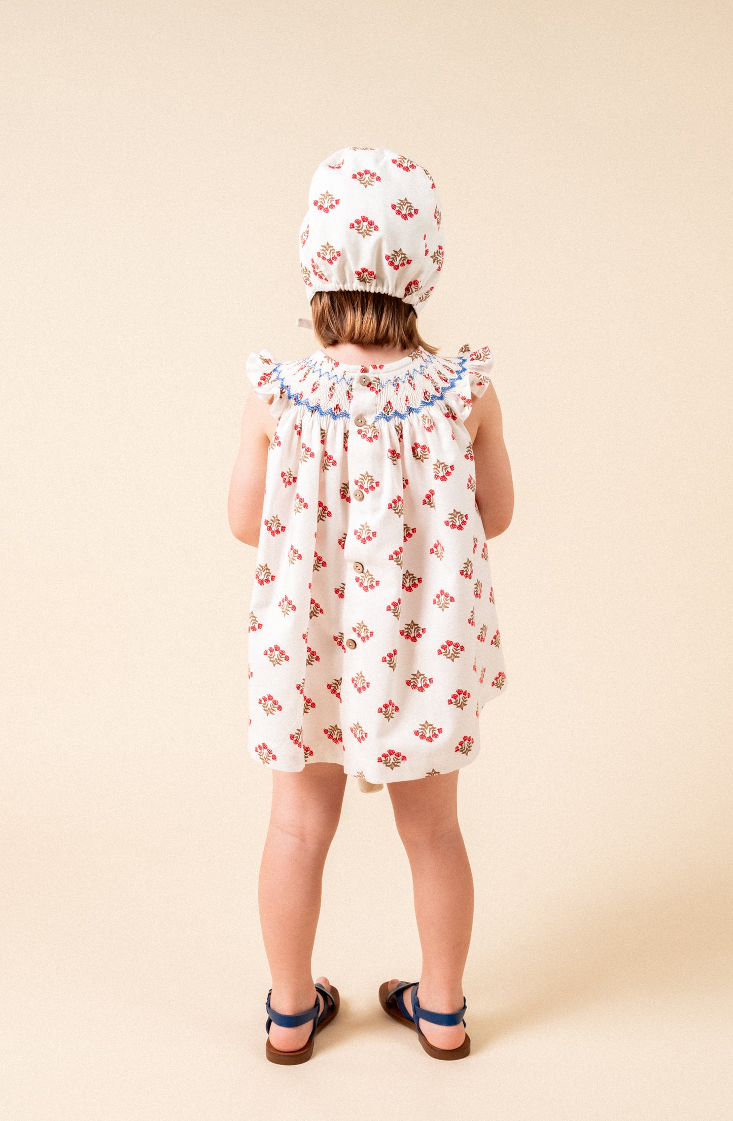 Blusón Monzón nido de abeja bebé