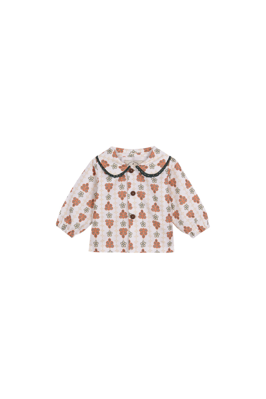 Camisa Idalina cuello Peter Pan recién nacido