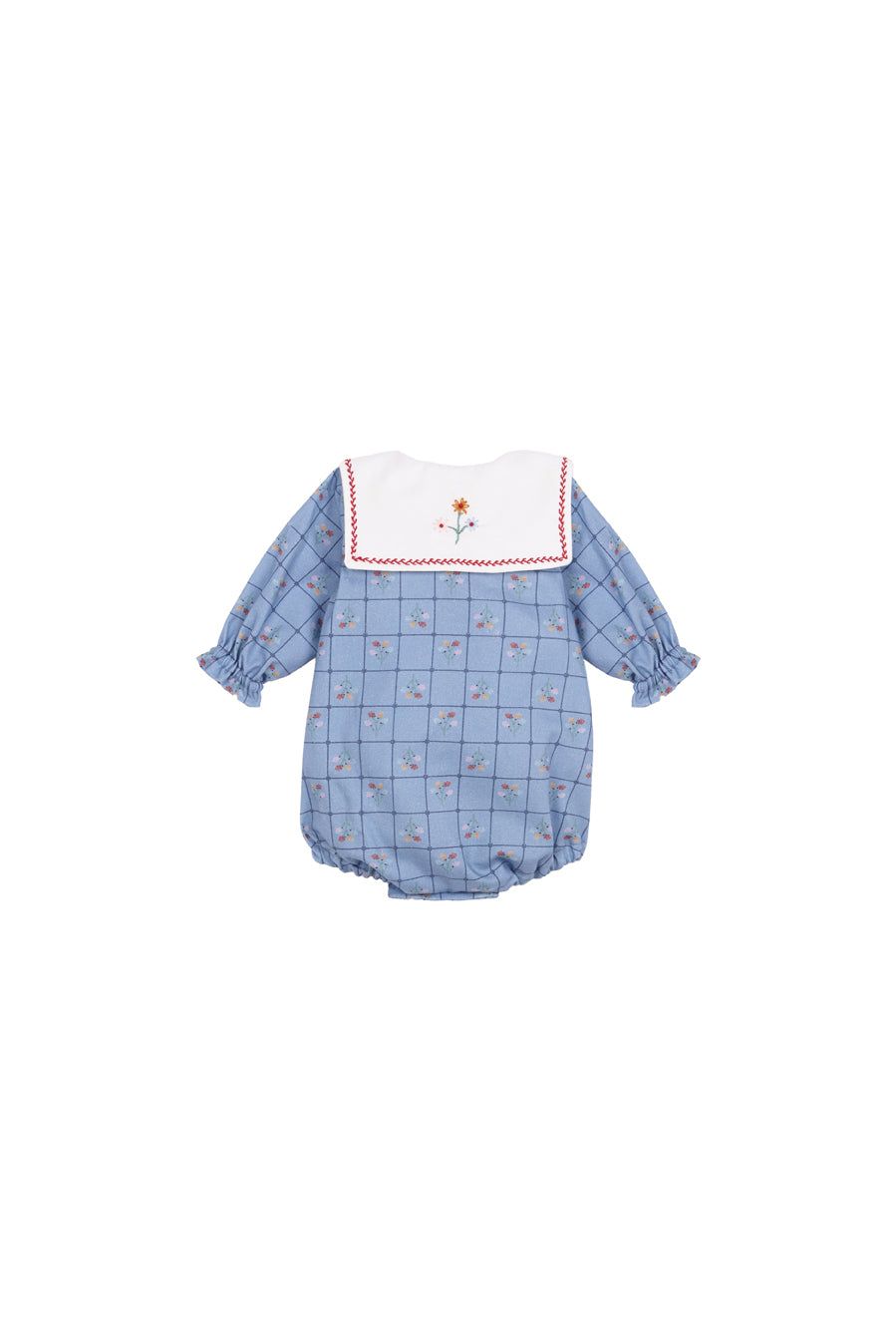 Catherina embroidered romper new born