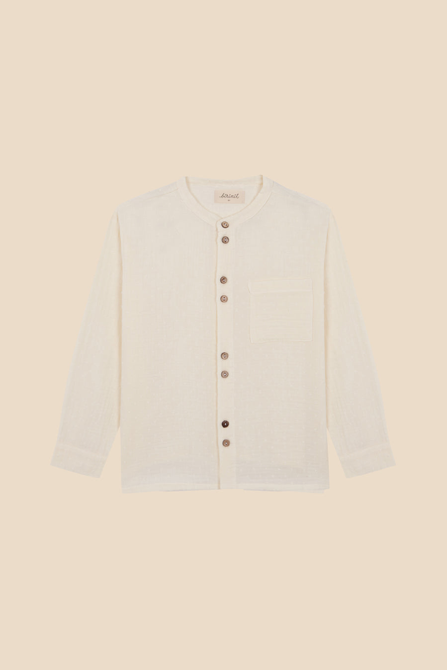 Plumetis mao shirt boy