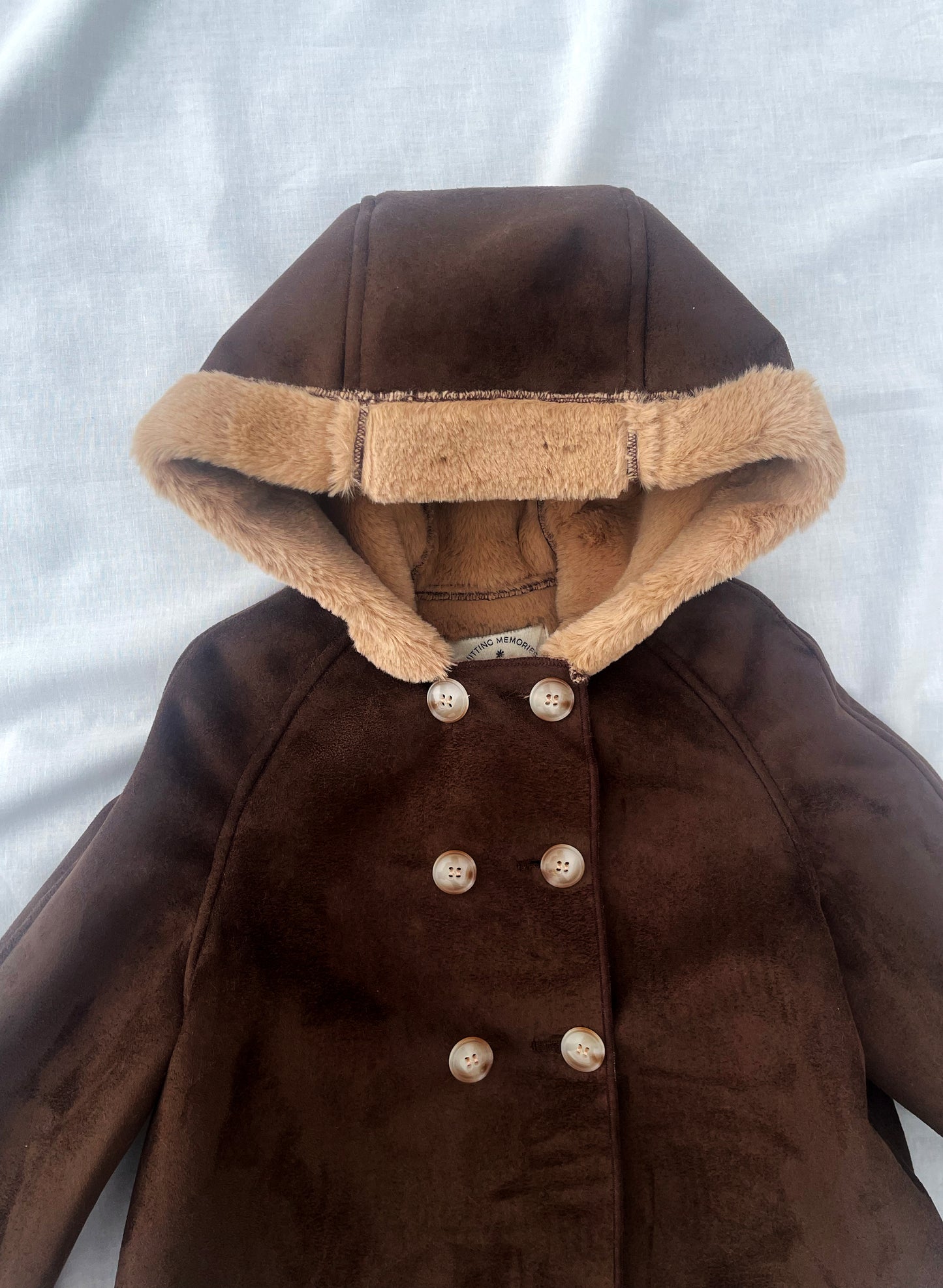 Van Gogh Burgundy coat with hood
