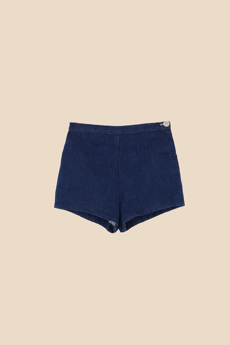 Pantalón corto denim niña