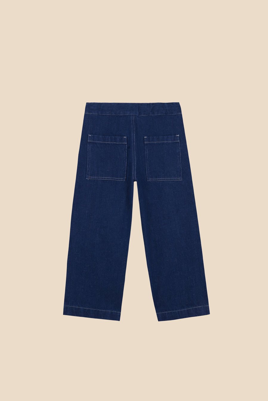 Pantalón largo denim niña