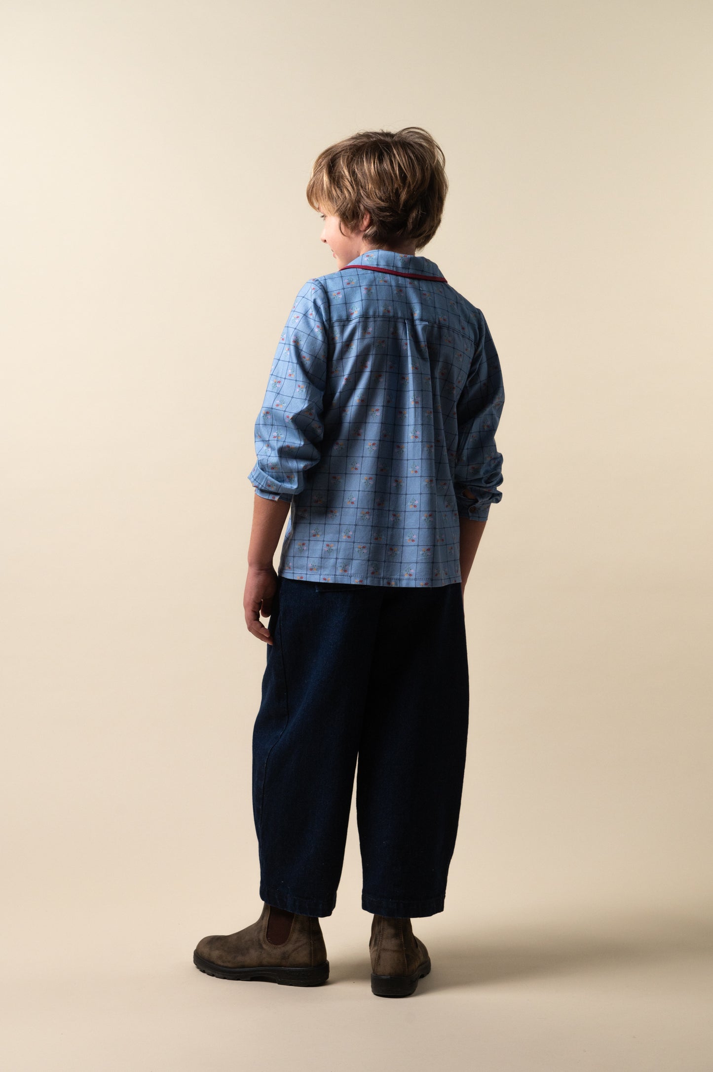 Camisa viveada Catherina niño