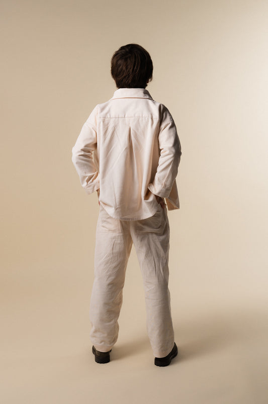 Ivory corduroy pants boy