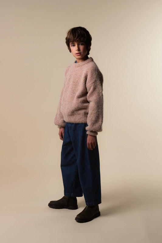 Light Pink knit sweater boy