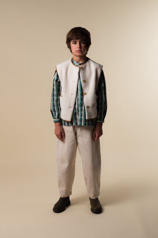 Sheepskin Vest boy