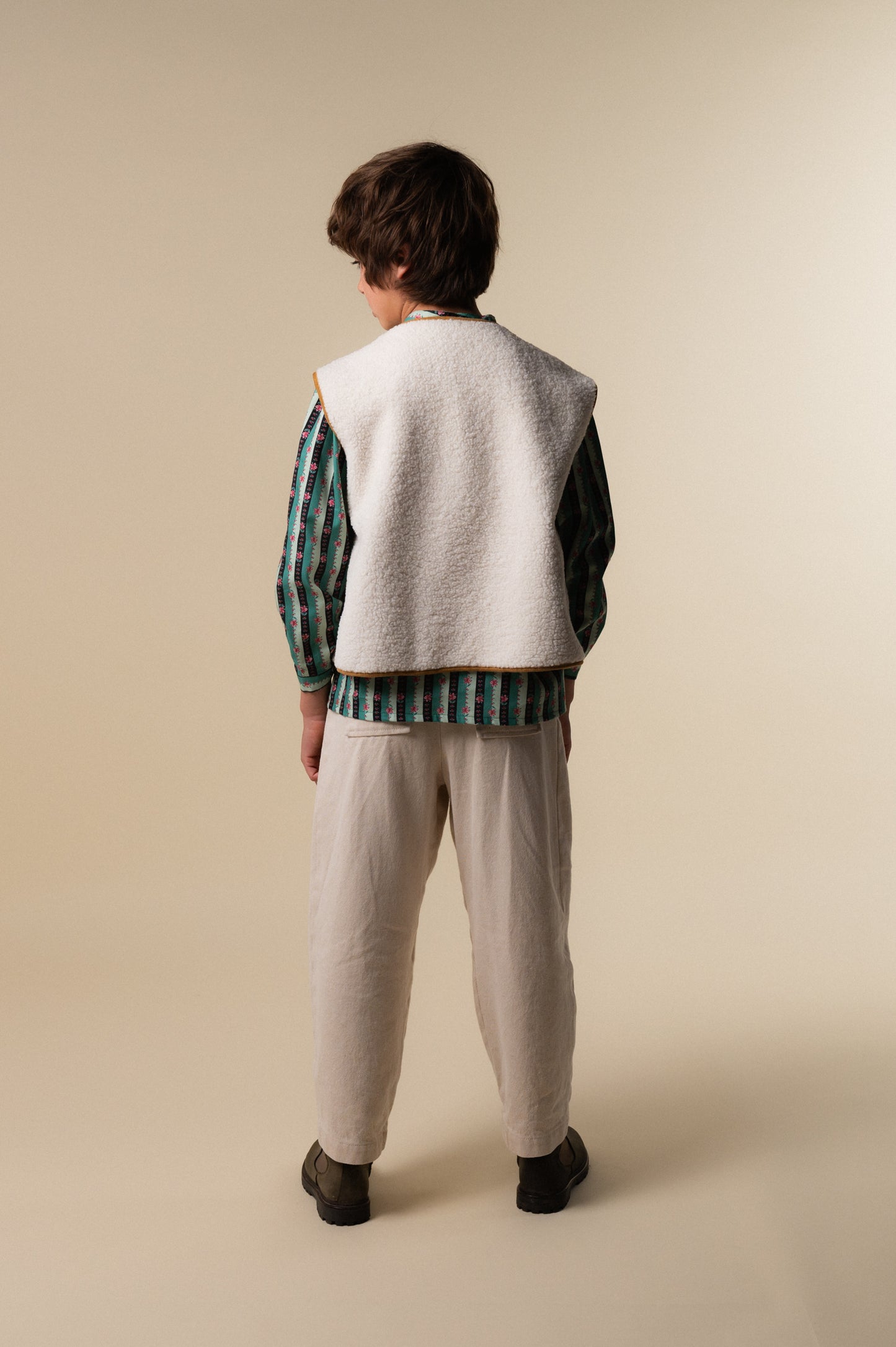 Sheepskin Vest boy