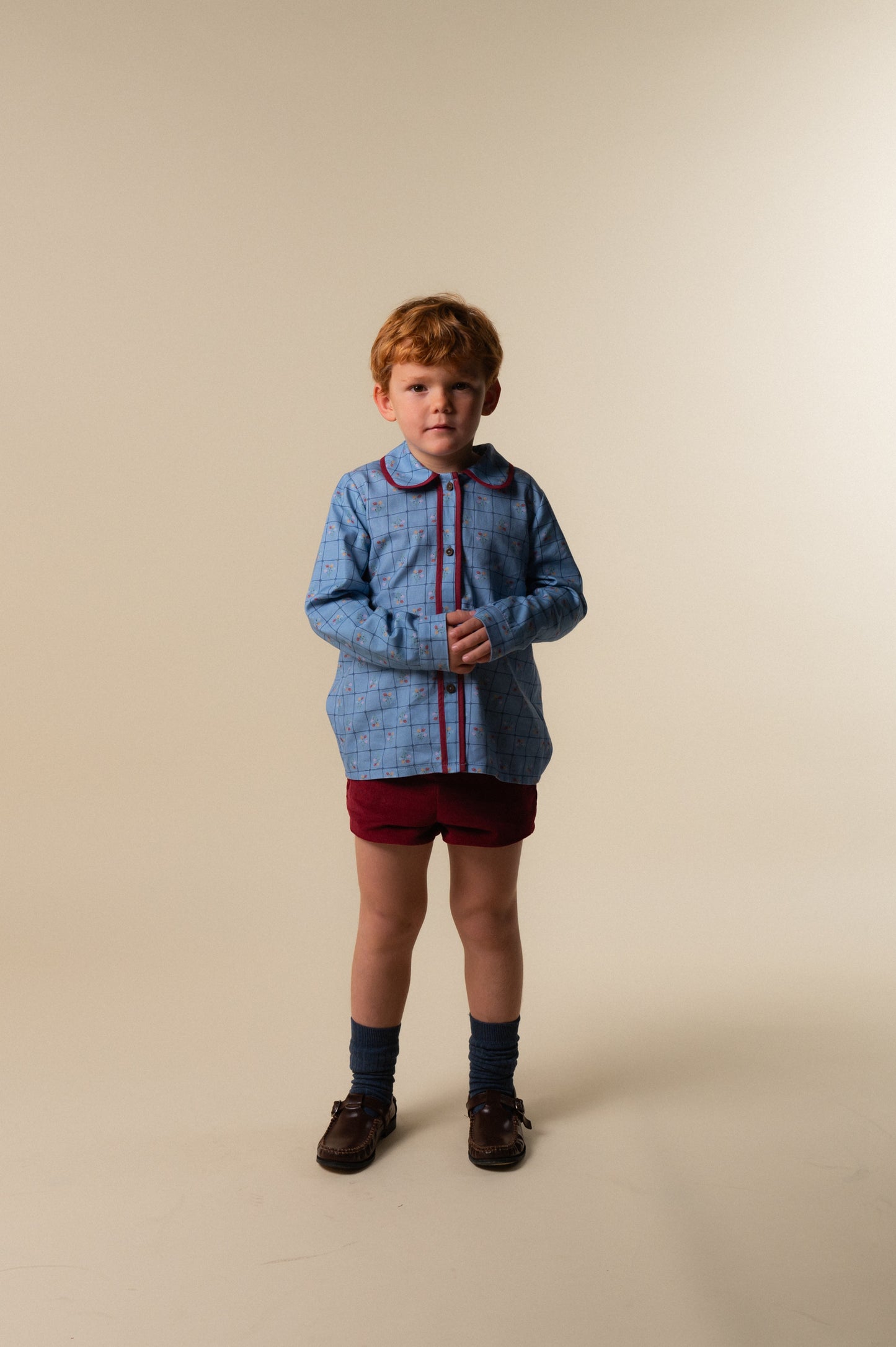 Camisa viveada Catherina niño