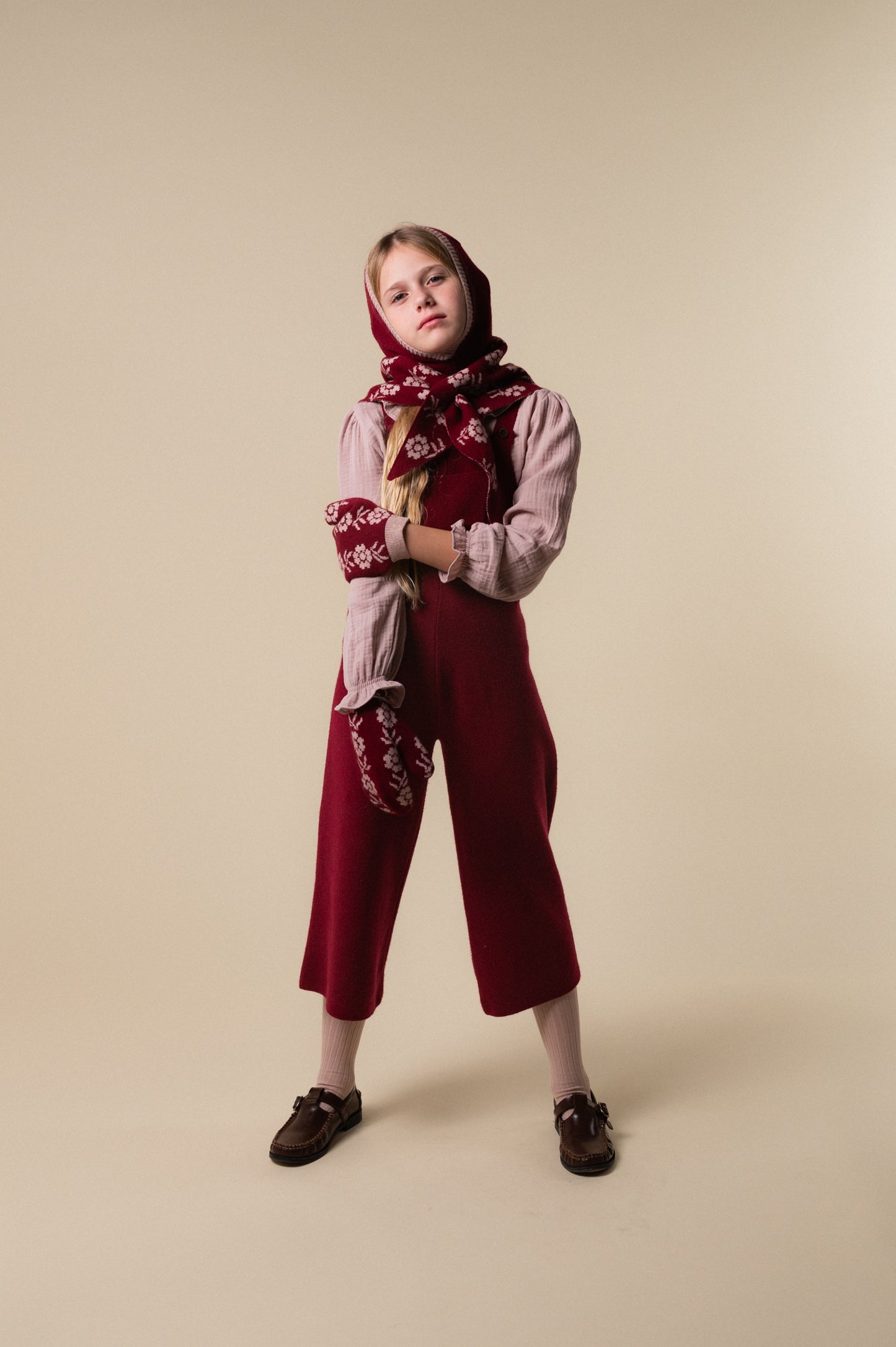 Amarena knit headkerchief