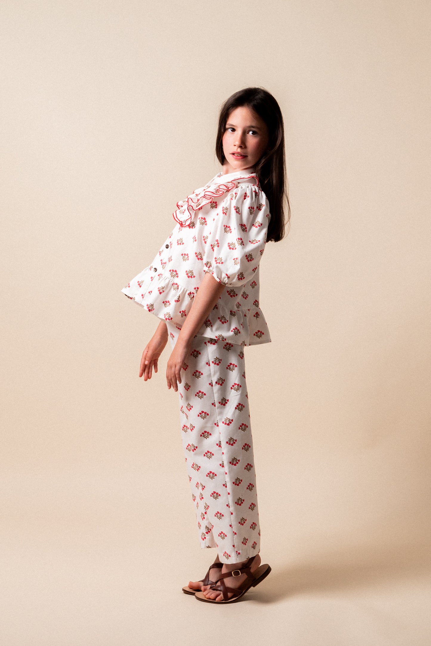 Monzón ruffles shirt girl