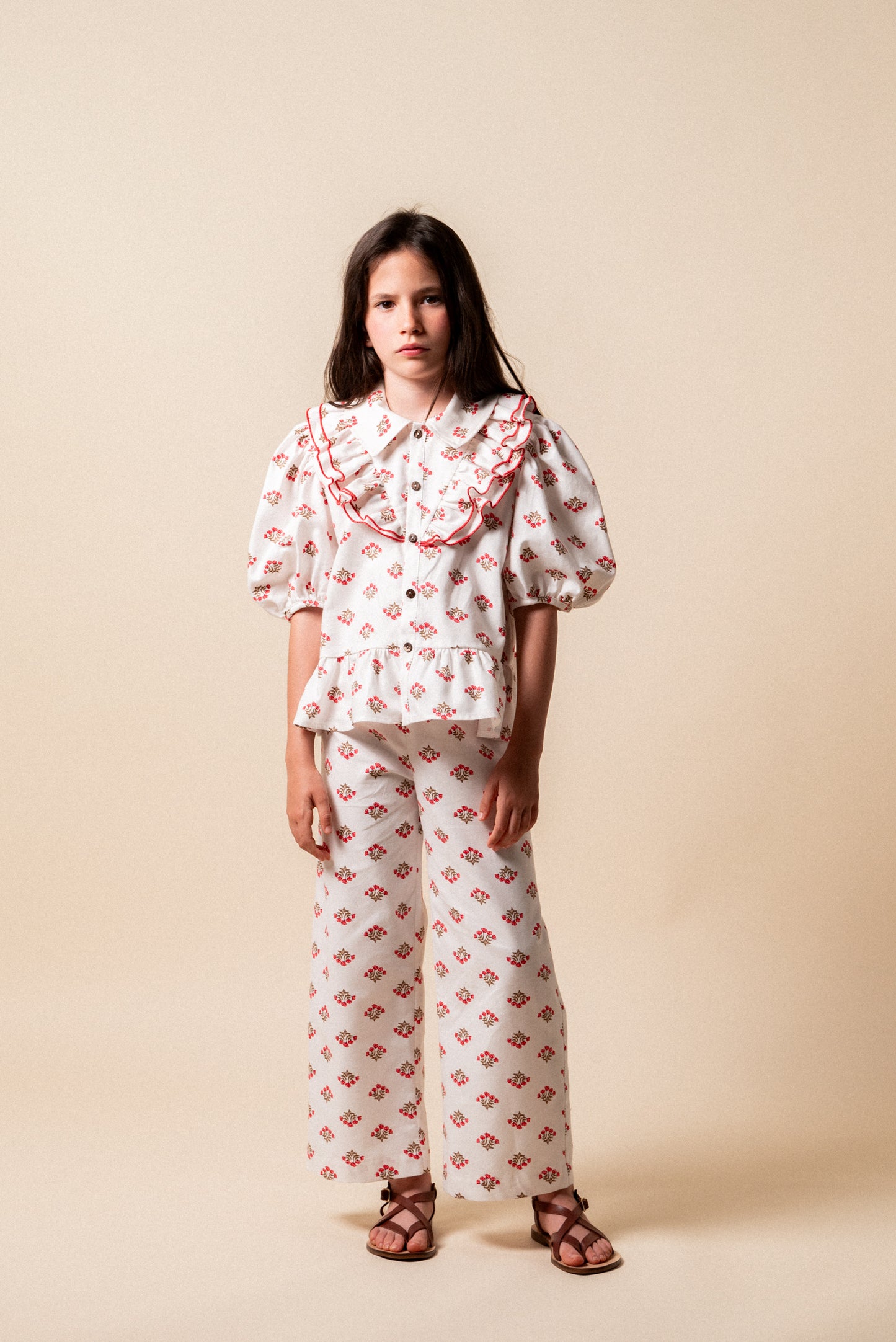 Monzón ruffles shirt girl