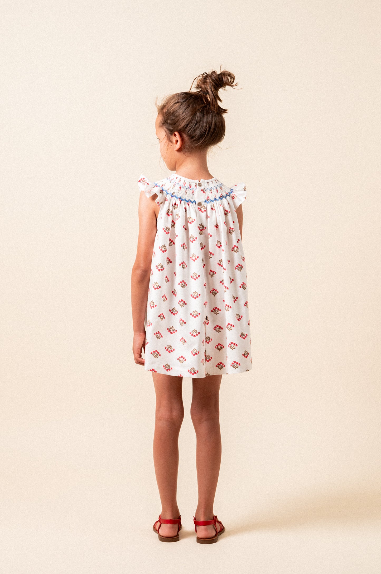 Monzón smocked dress girl