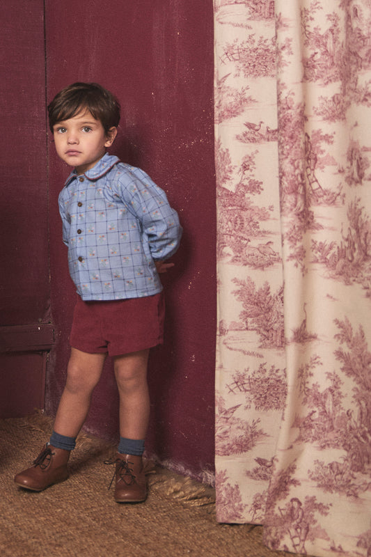 Camisa cuello Peter Pan Catherina