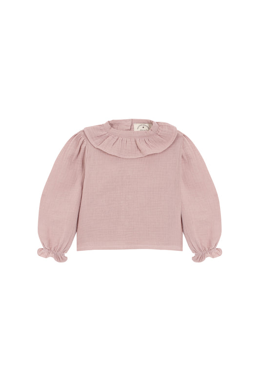 Camisa bambula Pink sand bebé